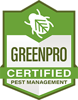 Green Pro Certified Pest Management badge